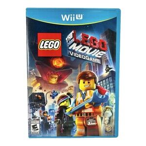 The Lego Movie Videogame Nintendo Wii U 2012 WB Games Complete w/ Manual Tested